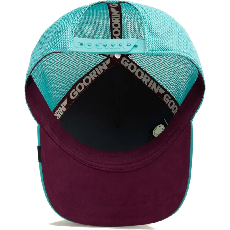 kepure-islenkta-vilkikas-melyna-snapback-flamenco-dia-de-pancho-dia-los-muertos-the-farm-the-farm-de-goorin-bros