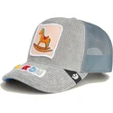 kepure-islenkta-vilkikas-pilka-snapback-caballo-rock-on-hobby-horse-happy-thoughts-the-farm-the-farm-de-goorin-bros