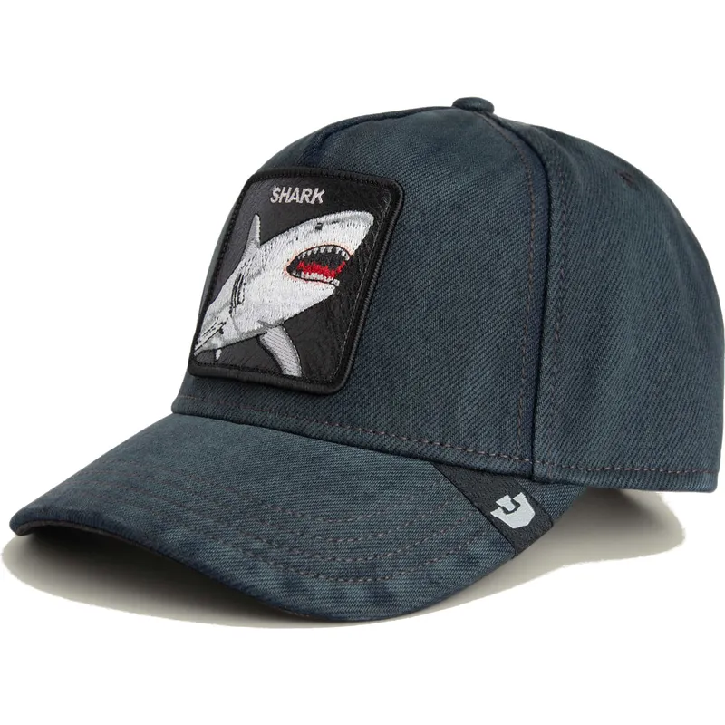 kepure-islenkta-juoda-snapback-denim-tiburon-smurf-the-showdown-the-farm-the-farm-de-goorin-bros