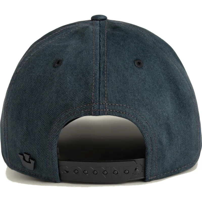 kepure-islenkta-juoda-snapback-denim-tiburon-smurf-the-showdown-the-farm-the-farm-de-goorin-bros