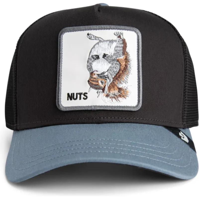 kepure-islenkta-vilkikas-juoda-snapback-ardilla-nuts-lerriuqs-flip-side-2-the-farm-the-farm-de-goorin-bros