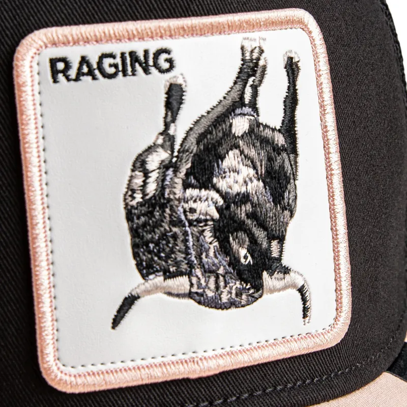 kepure-islenkta-vilkikas-juoda-snapback-toro-raging-llub-flip-side-2-the-farm-the-farm-de-goorin-bros