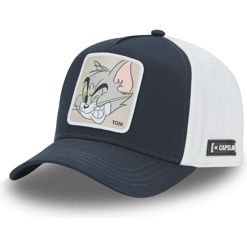 kepure-islenkta-tamsiai-melyna-snapback-taj6-tom-looney-tunes-capslab