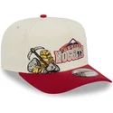 cap-islenkta-red-snapback-9fifty-a-frame-precurved-hardwood-classics-denver-nuggets-nba-new-era