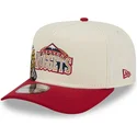 cap-islenkta-red-snapback-9fifty-a-frame-precurved-hardwood-classics-denver-nuggets-nba-new-era