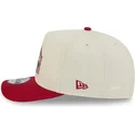 cap-islenkta-red-snapback-9fifty-a-frame-precurved-hardwood-classics-denver-nuggets-nba-new-era