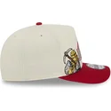 kepure-islenkta-raudona-snapback-9fifty-a-frame-precurved-hardwood-classics-denver-nuggets-nba-new-era