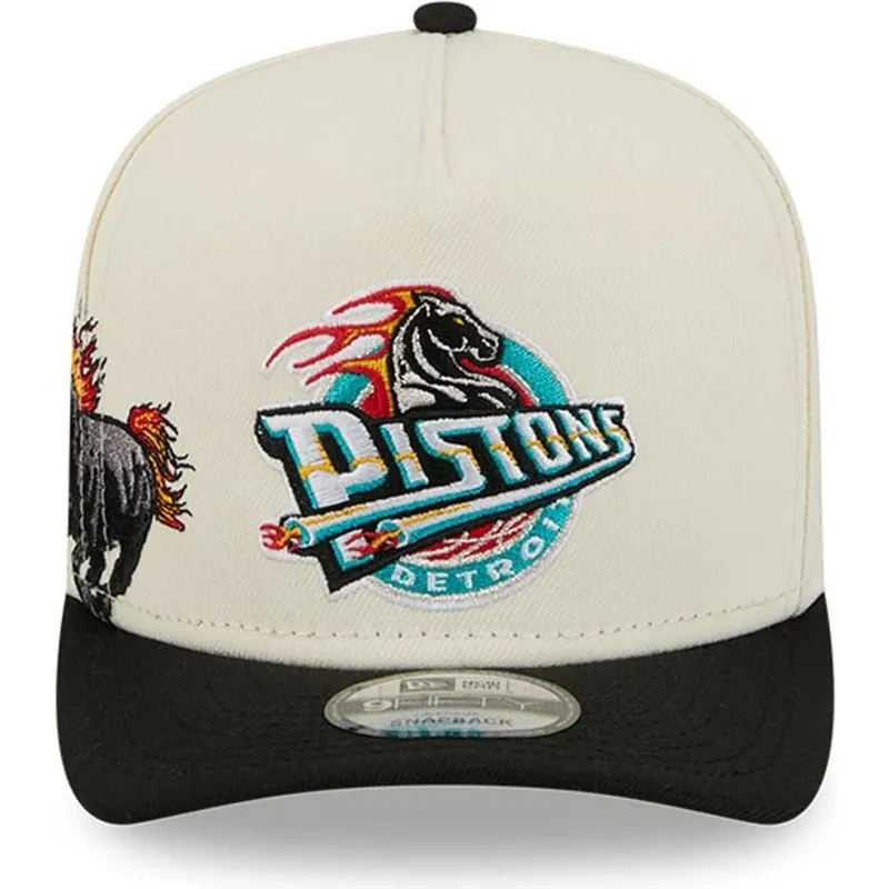 kepure-islenkta-juoda-snapback-9fifty-a-frame-precurved-hardwood-classics-detroit-pistons-nba-new-era