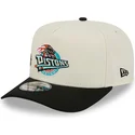 bezowo-czarna-czapka-z-daszkiem-snapback-9fifty-a-frame-precurved-hardwood-classics-detroit-pistons-nba-od-new-era