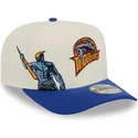cap-islenkta-blue-snapback-9fifty-a-frame-precurved-hardwood-classics-golden-state-warriors-nba-new-era