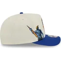 cap-islenkta-blue-snapback-9fifty-a-frame-precurved-hardwood-classics-golden-state-warriors-nba-new-era