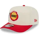 cap-islenkta-red-snapback-9fifty-a-frame-precurved-hardwood-classics-houston-rockets-nba-new-era