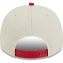 cap-islenkta-red-snapback-9fifty-a-frame-precurved-hardwood-classics-houston-rockets-nba-new-era