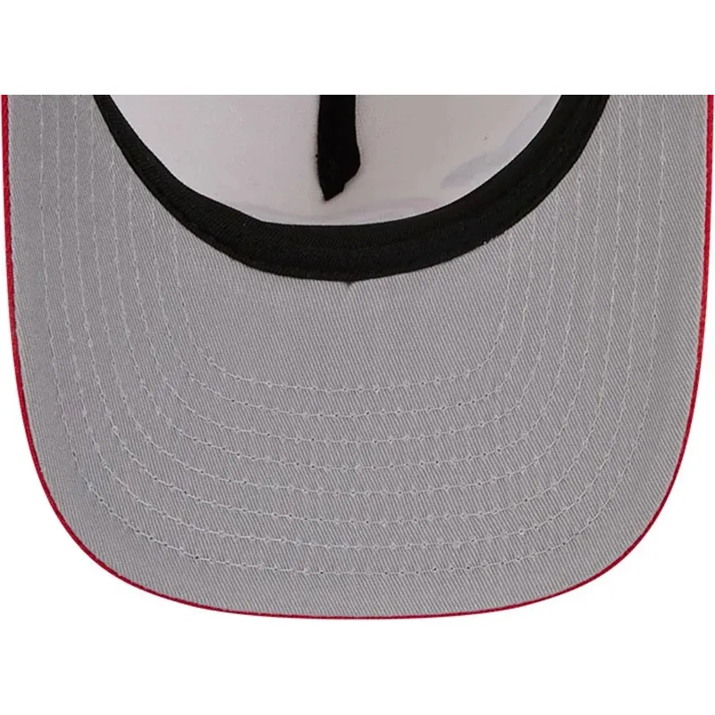 cap-islenkta-red-snapback-9fifty-a-frame-precurved-hardwood-classics-houston-rockets-nba-new-era