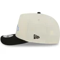 kepure-islenkta-juoda-snapback-9fifty-a-frame-precurved-hardwood-classics-los-angeles-lakers-nba-new-era