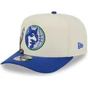 cap-islenkta-blue-snapback-9fifty-a-frame-precurved-hardwood-classics-minnesota-timberwolves-nba-new-era