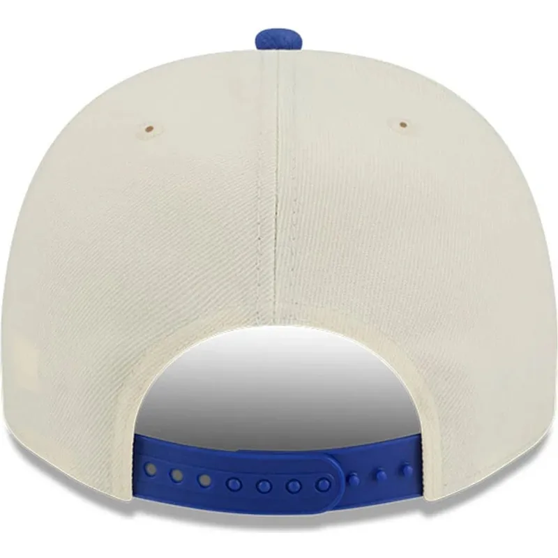 kepure-islenkta-melyna-snapback-9fifty-a-frame-precurved-hardwood-classics-new-york-knicks-nba-new-era