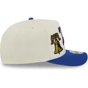 kepure-islenkta-melyna-snapback-9fifty-a-frame-precurved-hardwood-classics-philadelphia-76ers-nba-new-era
