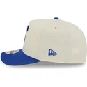 bezowo-niebieska-zakrzywiona-czapka-snapback-9fifty-a-frame-precurved-hardwood-classics-philadelphia-76ers-nba-new-era