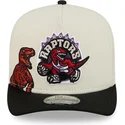 kepure-islenkta-juoda-snapback-9fifty-a-frame-precurved-hardwood-classics-toronto-raptors-nba-new-era