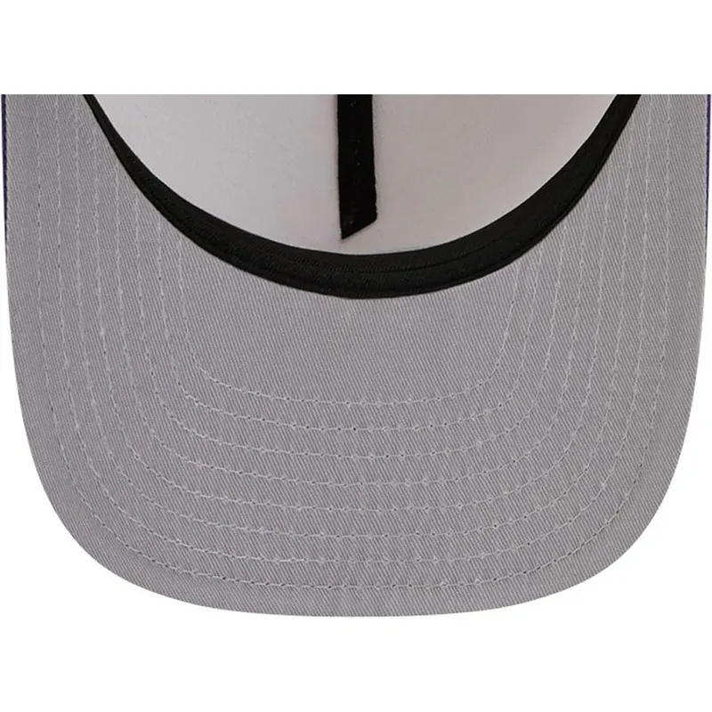 bezowo-fioletowa-zakrzywiona-czapka-snapback-9fifty-a-frame-precurved-hardwood-classics-utah-jazz-nba-new-era