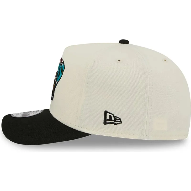kepure-islenkta-juoda-snapback-9fifty-a-frame-precurved-hardwood-classics-vancouver-grizzlies-nba-new-era