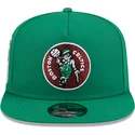 zielona-czapka-z-daszkiem-snapback-9fifty-a-frame-hardwood-classics-boston-celtics-nba-od-new-era