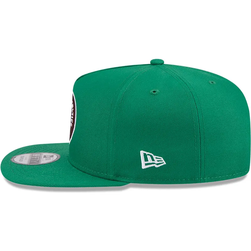 zielona-plaska-czapka-snapback-9fifty-a-frame-hardwood-classics-boston-celtics-nba-new-era