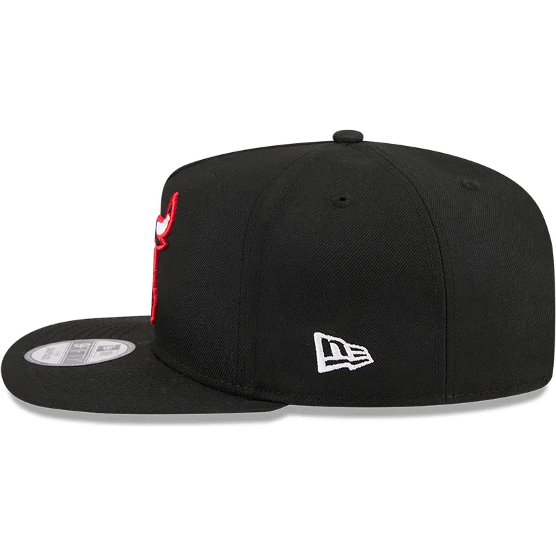 czarna-plaska-czapka-snapback-9fifty-a-frame-hardwood-classics-chicago-bulls-nba-new-era