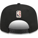 kepure-plokscia-juoda-snapback-9fifty-a-frame-hardwood-classics-chicago-bulls-nba-new-era