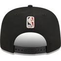 kepure-plokscia-juoda-snapback-9fifty-a-frame-hardwood-classics-milwaukee-bucks-nba-new-era