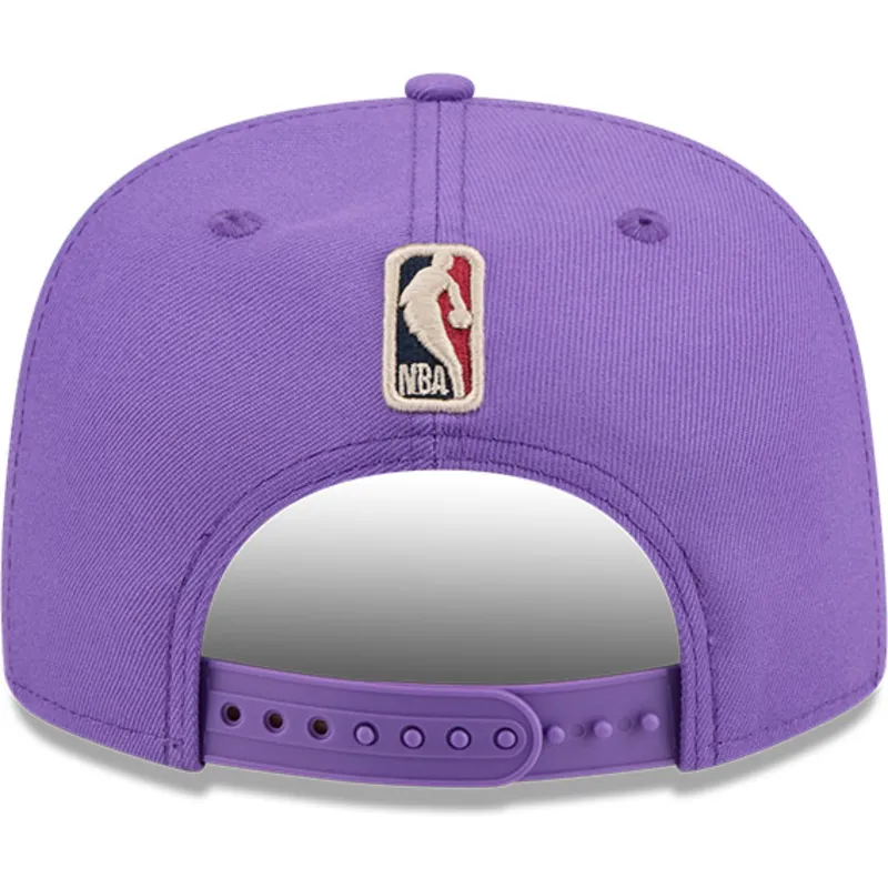 fioletowa-plaska-czapka-snapback-9fifty-a-frame-hardwood-classics-toronto-raptors-nba-new-era