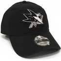 gorra-curva-negra-ajustable-9twenty-stamp-de-san-jose-sharks-nhl-de-new-era