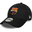 kepure-islenkta-juoda-snapback-9forty-ajustable-fc-barcelona-laliga-new-era