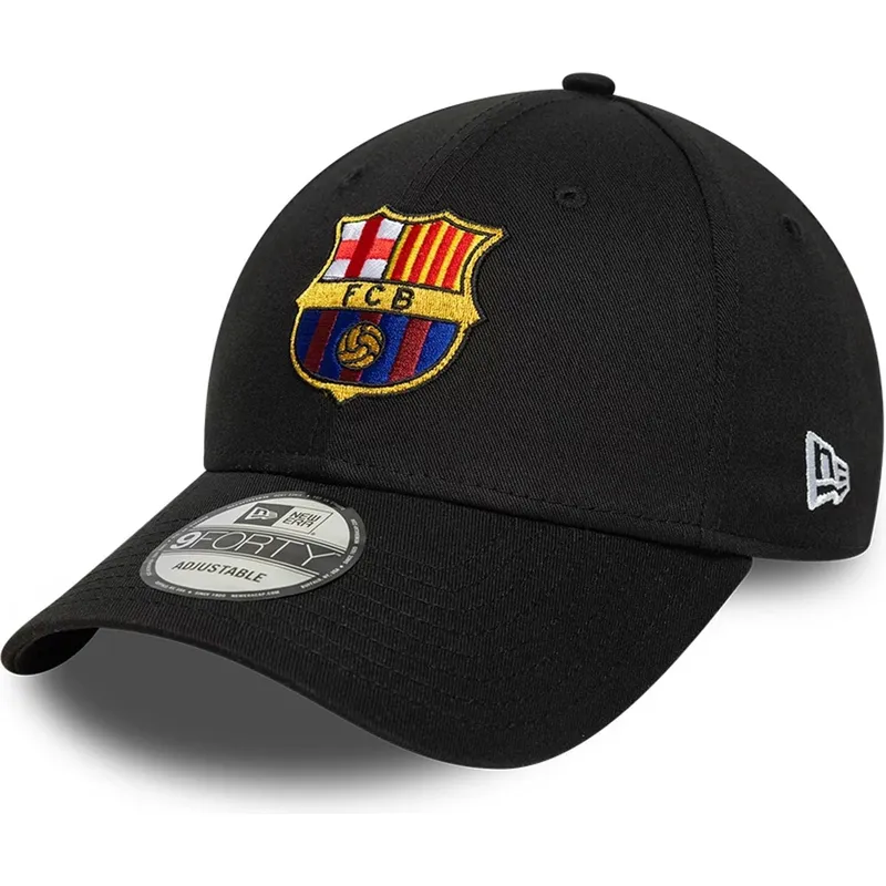 cap-islenkta-black-snapback-9forty-ajustable-fc-barcelona-laliga-new-era