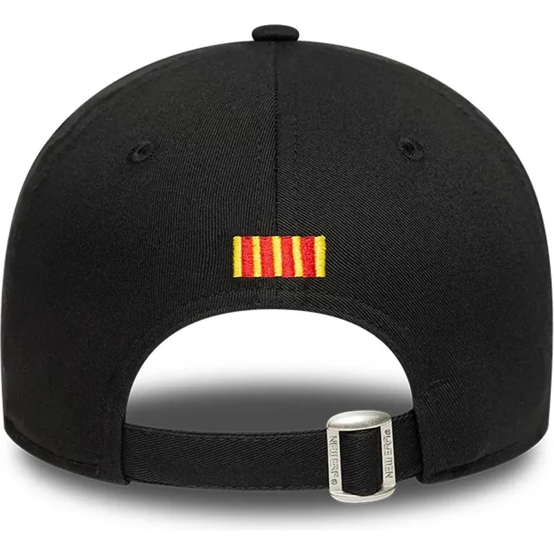 cap-islenkta-black-snapback-9forty-ajustable-fc-barcelona-laliga-new-era