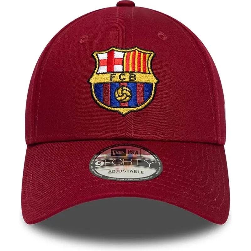 cap-islenkta-red-snapback-9forty-ajustable-fc-barcelona-laliga-new-era
