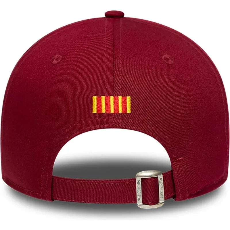 cap-islenkta-red-snapback-9forty-ajustable-fc-barcelona-laliga-new-era