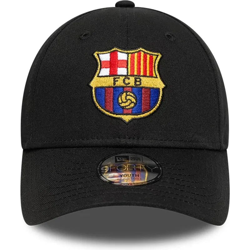 cap-islenkta-black-snapback-vaikams-9forty-ajustable-fc-barcelona-laliga-new-era