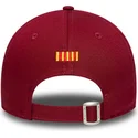 kepure-islenkta-raudona-snapback-vaikams-9forty-ajustable-fc-barcelona-laliga-new-era