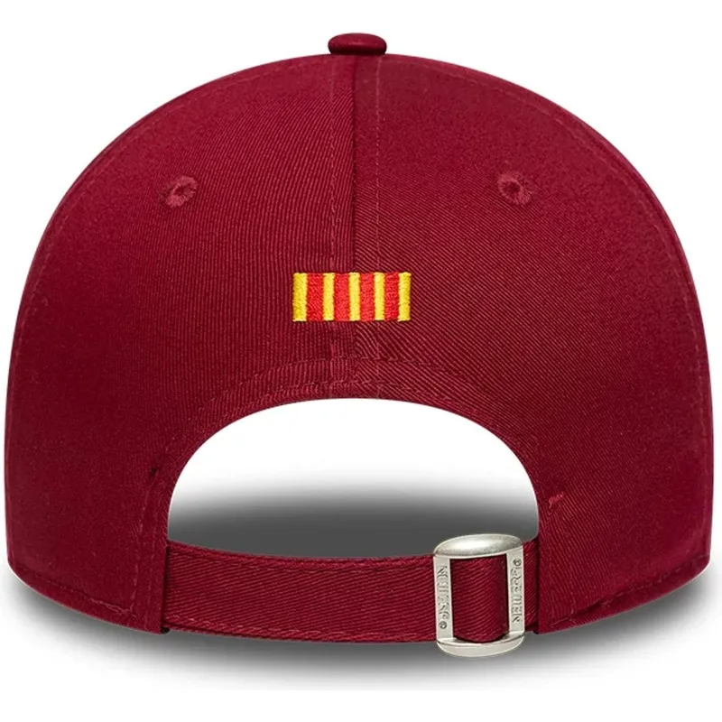 cap-islenkta-red-snapback-vaikams-9forty-ajustable-fc-barcelona-laliga-new-era
