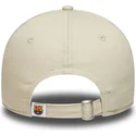 cap-islenkta-beige-snapback-9twenty-ajustable-fc-barcelona-laliga-new-era