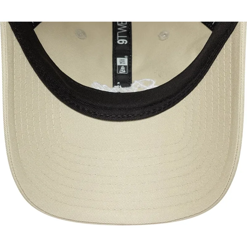 cap-islenkta-beige-snapback-9twenty-ajustable-fc-barcelona-laliga-new-era