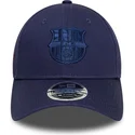 kepure-islenkta-tamsiai-melyna-snapback-9forty-m-crown-ajustable-fc-barcelona-laliga-new-era
