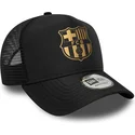 kepure-islenkta-juoda-snapback-a-frame-trucker-fc-barcelona-laliga-new-era