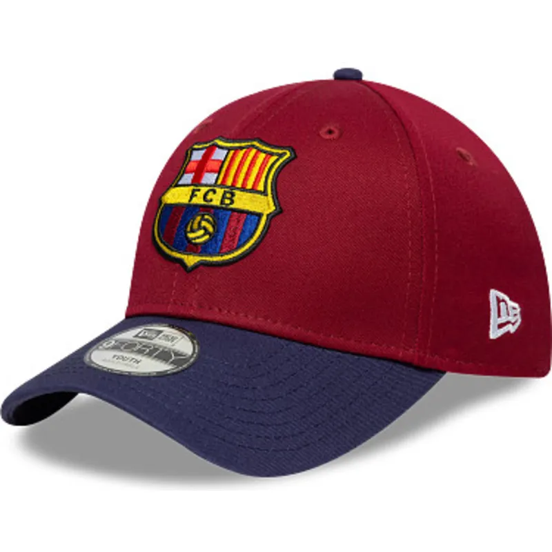 cap-islenkta-multicolor-snapback-vaikams-9forty-ajustable-fc-barcelona-laliga-new-era