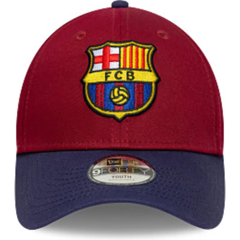 cap-islenkta-multicolor-snapback-vaikams-9forty-ajustable-fc-barcelona-laliga-new-era