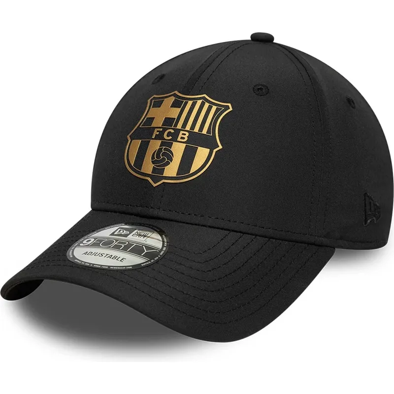 cap-islenkta-black-snapback-9forty-ajustable-fc-barcelona-laliga-new-era
