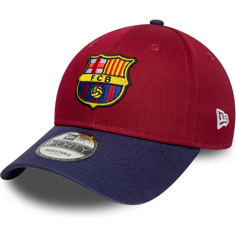 kepure-islenkta-ivairiaspalvis-snapback-9forty-ajustable-fc-barcelona-laliga-new-era