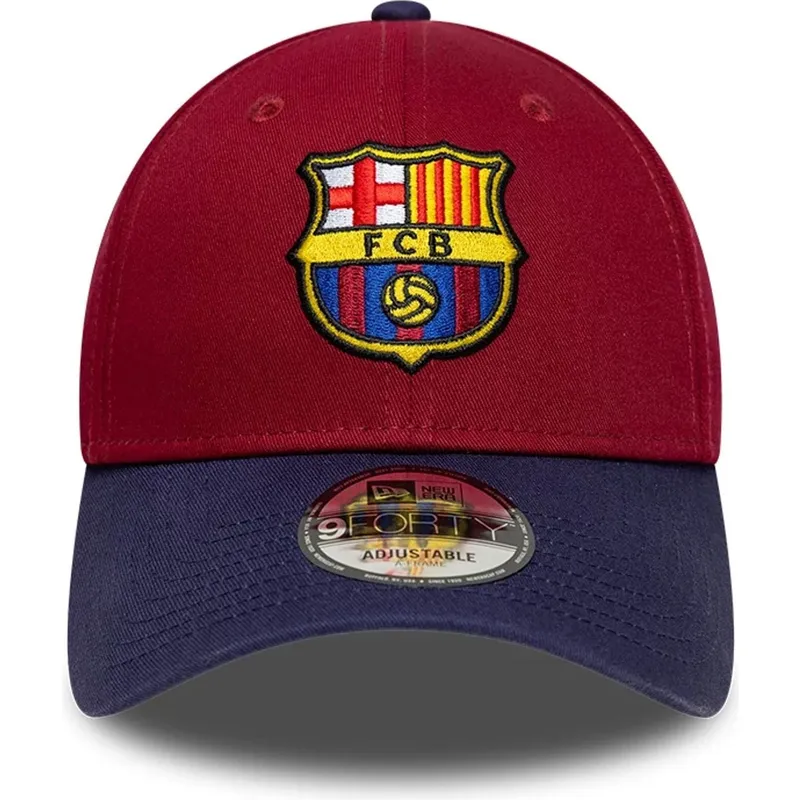 kepure-islenkta-ivairiaspalvis-snapback-9forty-ajustable-fc-barcelona-laliga-new-era